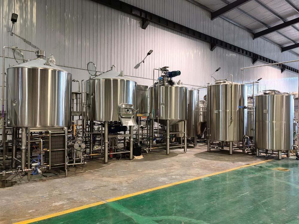 2500L Three Vessel Brewhouse Equipment